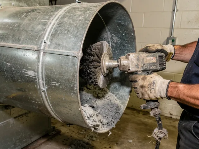 Industrial-grade dryer vent cleaning by Cerritos Dryer Vent Cleaning in Cerritos