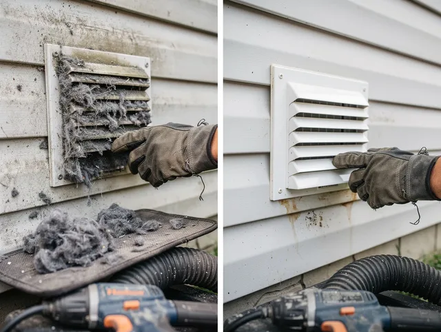 Residential dryer vent cleaning by Cerritos Dryer Vent Cleaning in Cerritos